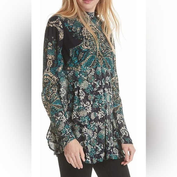 FREE PEOPLE Lady Luck Tunic Blouse - Picture 14 of 16